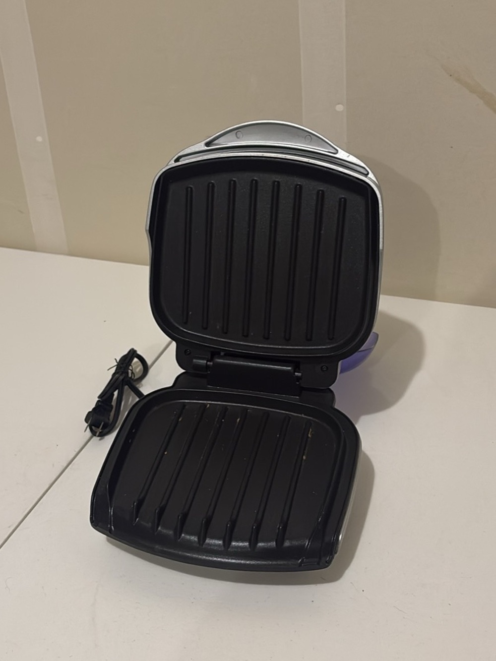 Electric Contact Grill - Black and Silver